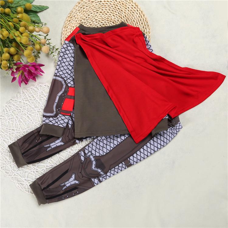 Cartoon Boys' Spring & Autumn Homewear Set