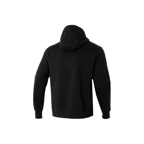 Nike solid color pullover hoodie long sleeve sweatshirt for men in black