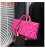 Simple Womens Pu Crossbody Bag With Quilted Design For Urban Fashion