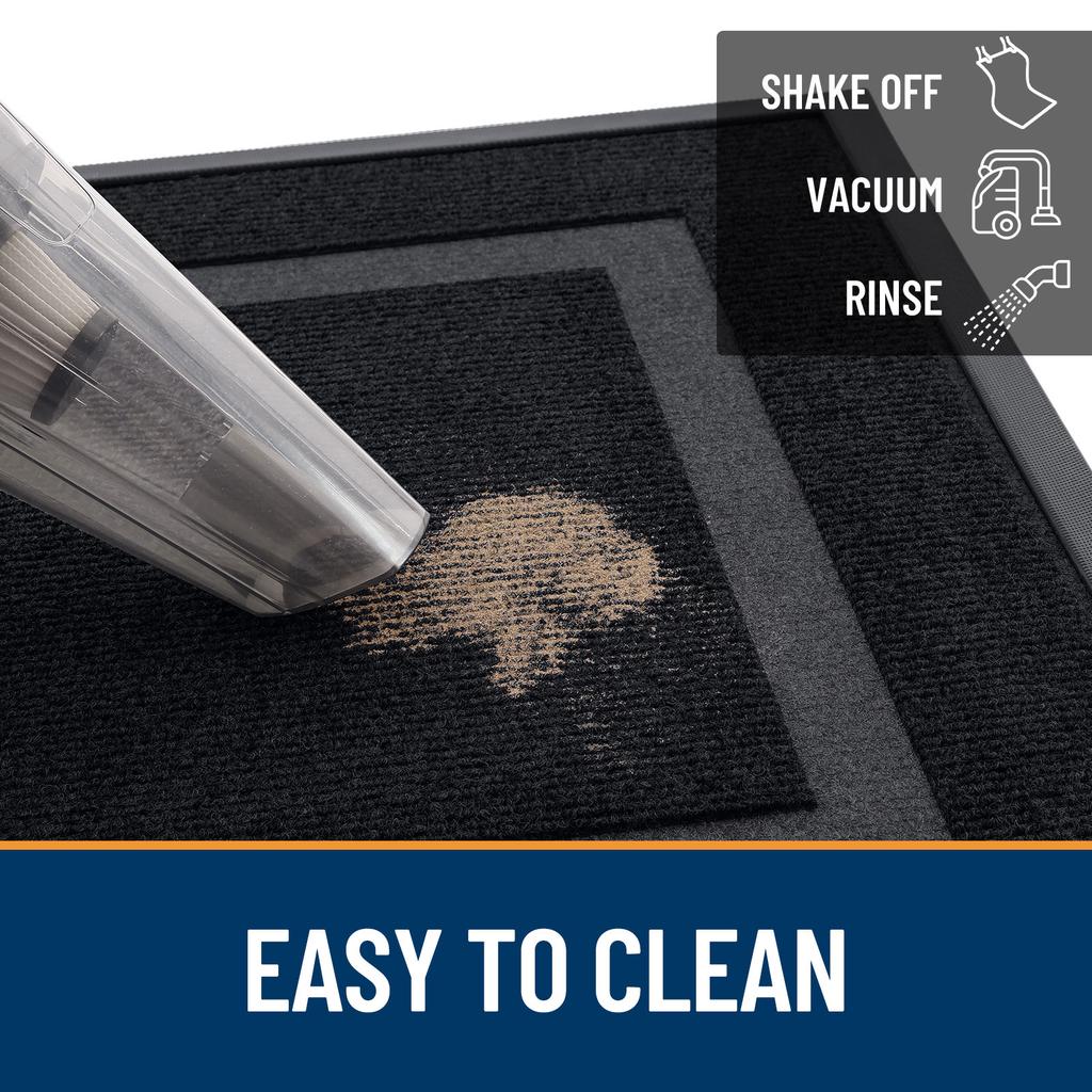 Neue Wasserdichte Fußmatte Eingang Rutschfest Lichtecht Fußmatte Leicht zu Reinigen Terrasse Veranda Eingangsbereich Fußmatte Ganzjährig