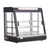 3-Tier Commercial Food Warmer Display, 1200W Food Display Warmer with LED Light, Top Storage and Adjustable Shelves, 30-85 Steam Heating, 106Qt/100L