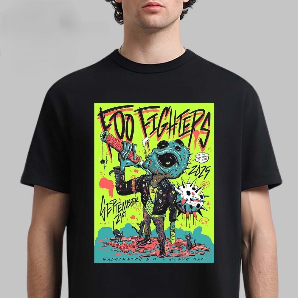 

NEW Foo Fighters Washington DC Sept 21 2025 POSTER REPRINT T-Shirt Unisex T-Shirt S