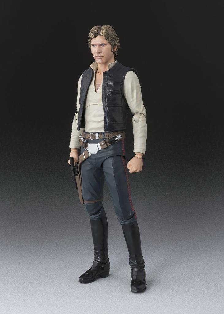 TAMASHII NATIONS Star Wars Han Solo NUEVA figura móvil pintada de 150 mm SHFiguarts (UNA ESPERANZA) Aprox.. ABS y PVC