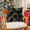 Decorative Military Camo Pillow Case Silky Elegant Comfort Sofa Bed Invisible Zipper