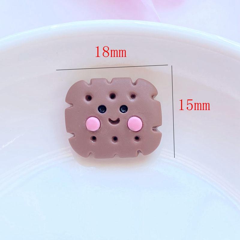20 Stück Neue Süße Harz Mini Gemischte Cartoon Eiscreme Serie Flache Rückseite Cabochon Scrapbook Kawaii DIY Verzierungen Zubehör L52