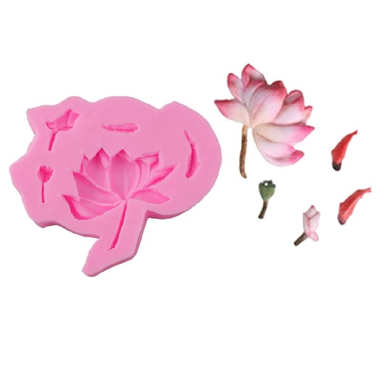 Flowers Leaf Silicones Molds Fondant Mould Pastries Baking Tool Resins Decoration Handmade Soap Molds Fondant Molds