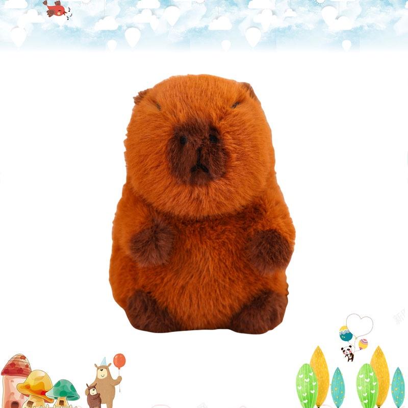 Capybara Rodent Plush Toy Cute And Soft Stuffed Animal 25cm/35cm