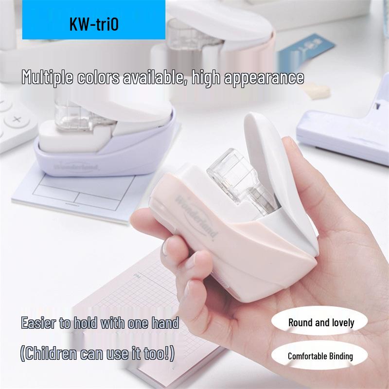 Kede You 5399 Effort-Saving Mini Stapleless Stapler for Safe Desktop and Child Use