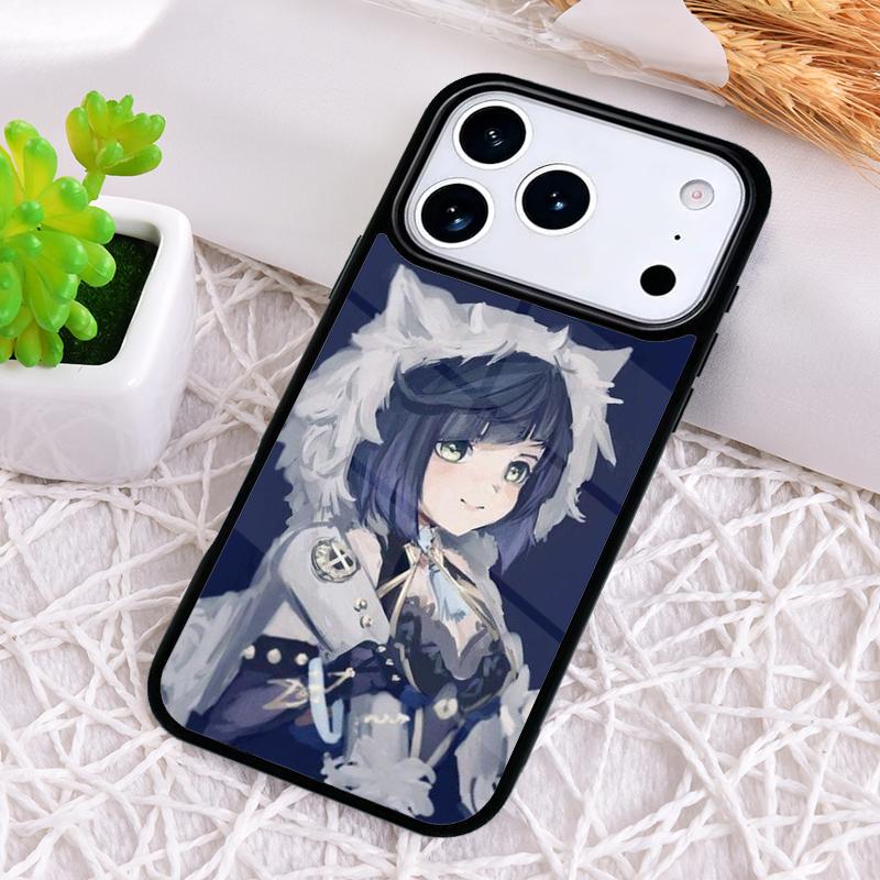 Genshin Impact Yelan Phone Case for iPhone 17 Air 16 15 11 12 14 13 Pro Max Shockproof Cover