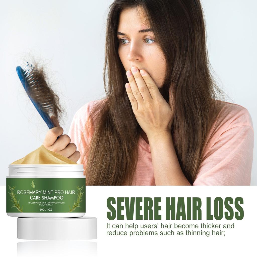 Haarglättungsshampoo, Minzöl, Kopfhaut, trockene Schäden, grobes Kräuseln, Haarstärkung