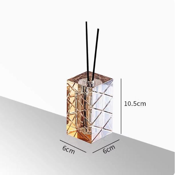 Bathroom Crystal Glass Toothpick Dispenser, Cotton Swab Box, Toothpick Holder, Dental Floss Storage Jar Teeth, Household Items