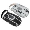 Portable Wipes Storage Bag Sturdy Cotton Pack Stylish Striped Pattern with Bowknot Tie Decoration Reusable Washable