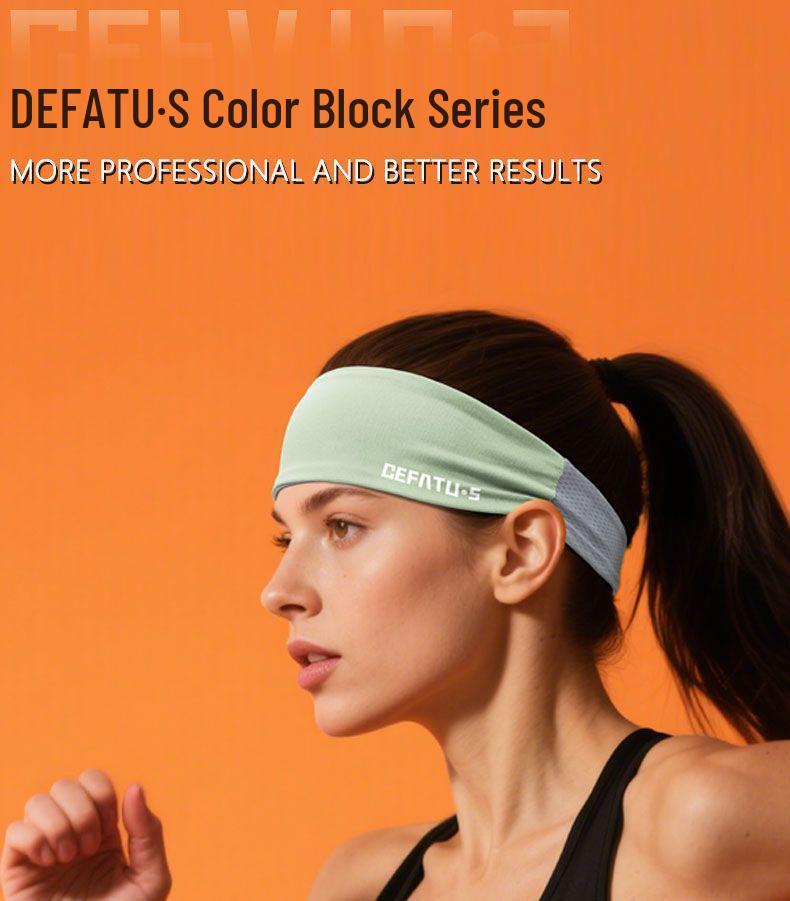 Women's Quick-Dry Breathable Sweat-Wicking Sport Headband for Running, Yoga, and Fitness