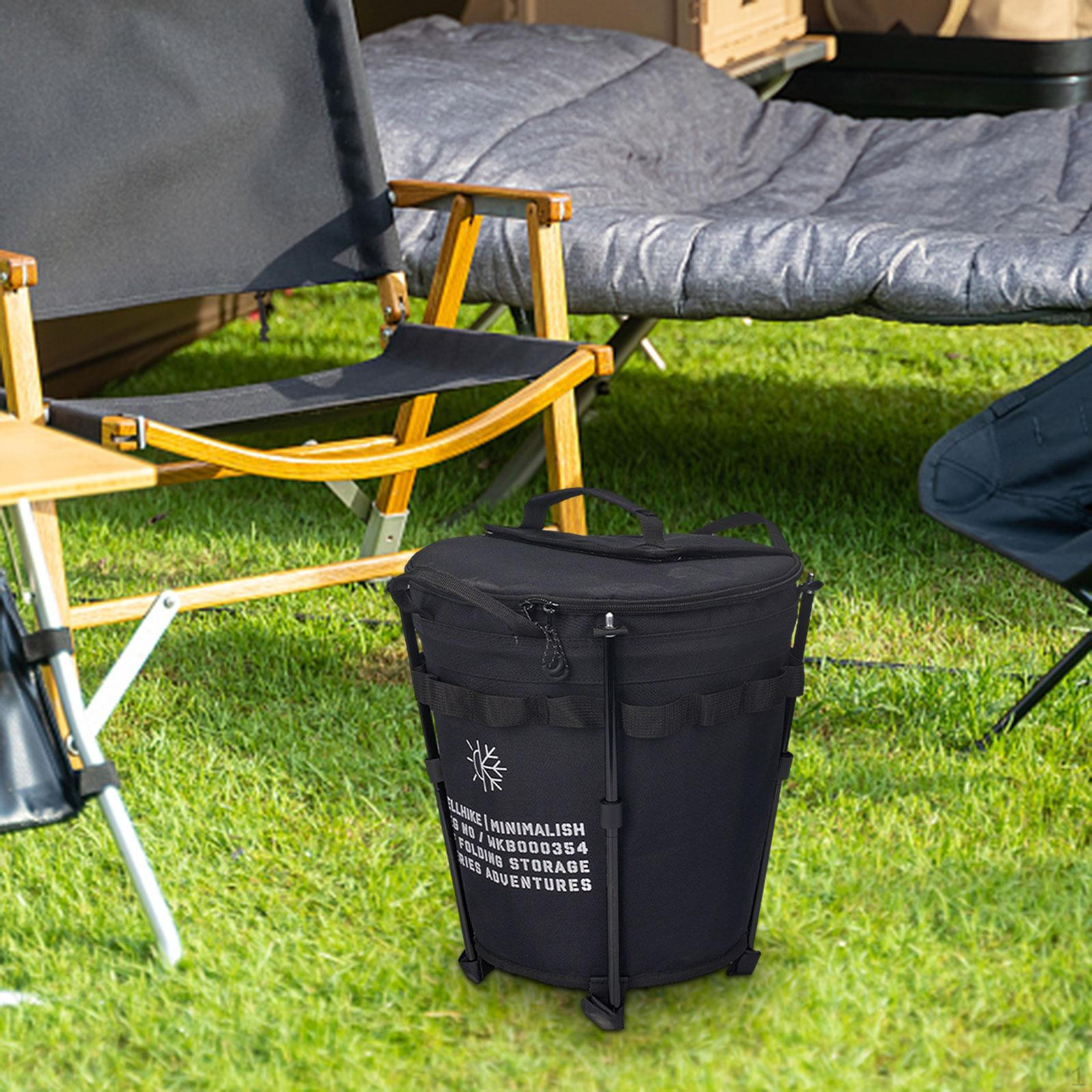 

Cooler Bag Beverages Container Folding Handbag Camping Bucket with Handle Thermal for