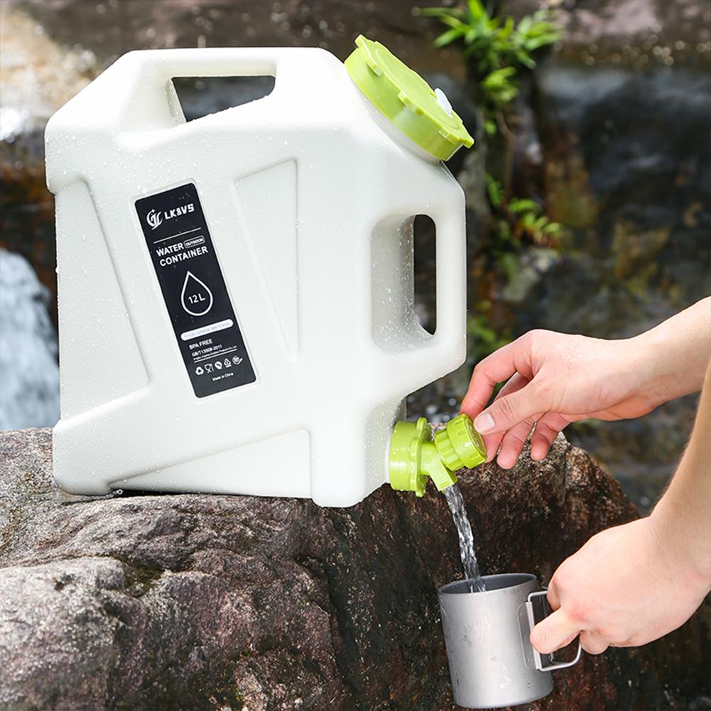 Outdoor Water Faucet with Extender Hose Portable Faucet Replacement Water Container Faucet for Water Tank Bucket