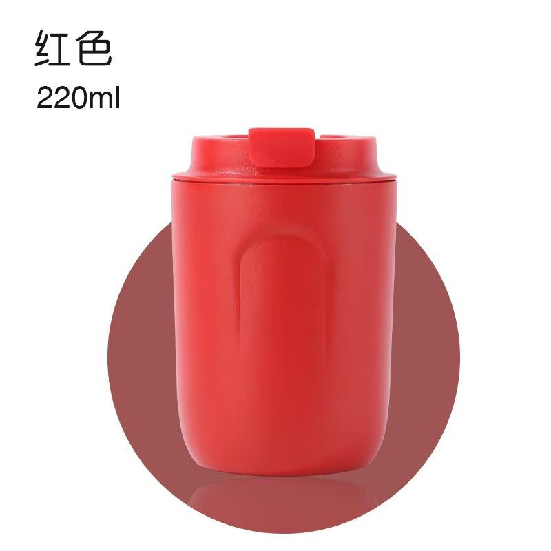 Stainless Steel Thermal Mug - Double Wall Vacuum Insulated Leakproof Thermos, Portable Travel Coffee Tumbler for Hot & Cold Drin