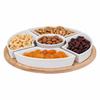 Round Snack Tray Set