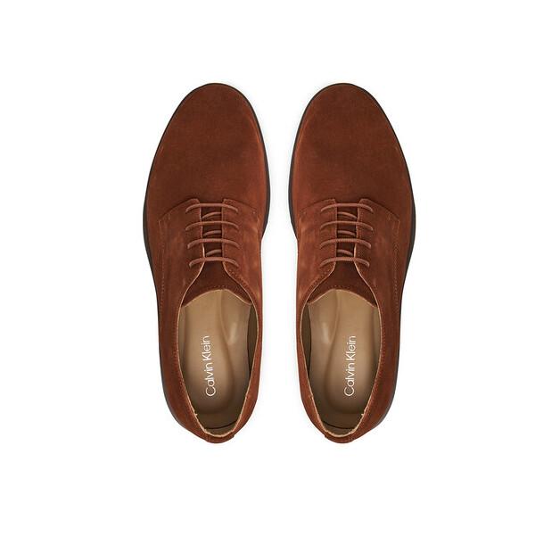 Полуботинки Calvin Klein Ess Rubber Derby Su HM0HM01928 коричневый
