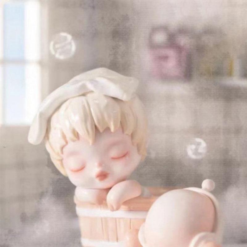 Bubble Mart Sp 8th Generation Temperature Series Jungle Castle Night City Pvc Toy