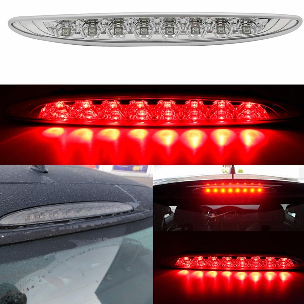 For 02-06 MINI COOPER R50 R53 RED LENS LED THIRD REAR BRAKE STOP LIGHT LAMP