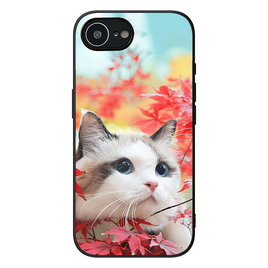 Cover for Motorola Moto G04 G13 G14 G22 G23 G20 G32 G34 G35 G64 G82 G84 G53 G60 G72 E14 E15 E13 E22 E20 Phone Case Kitten Cat
