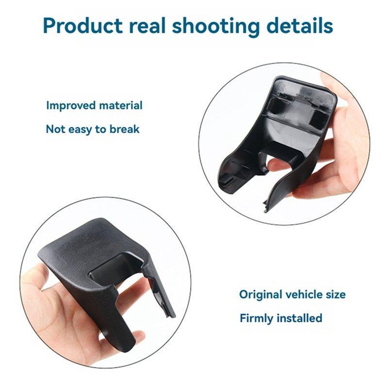 Rear Seat Rail Cover For Lexus Rx450h GYL25 2015-2022 72157-48130 Buckle Accessories