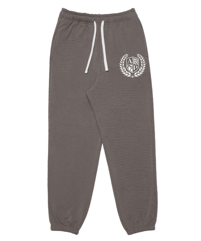ASTRAL PROJECTION Shield Emblem Comfortable Training Sweat Jogger Pants_Gray