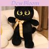 Fluffy Cat Plush Toy With Soft Pp Cotton Filling For Kids Bedroom Decor And Comfort