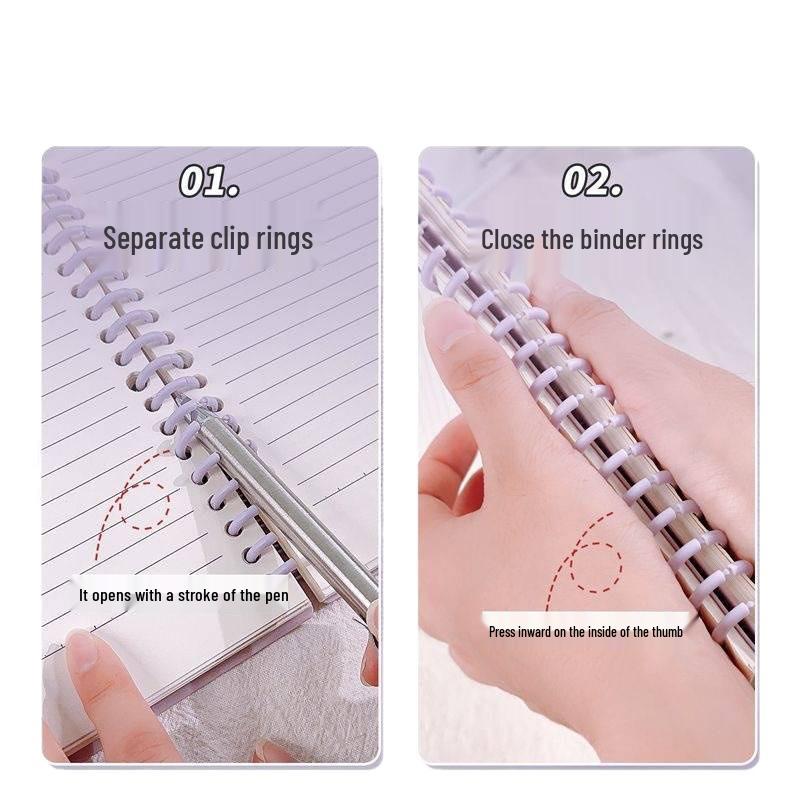 High-Quality Removable Coil Hardcover Notebook