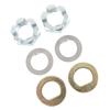 Spindle Nut and Washer Kit K7133500 Accurate Thread Excellent Sealing Replacement for EZ Lube Axles