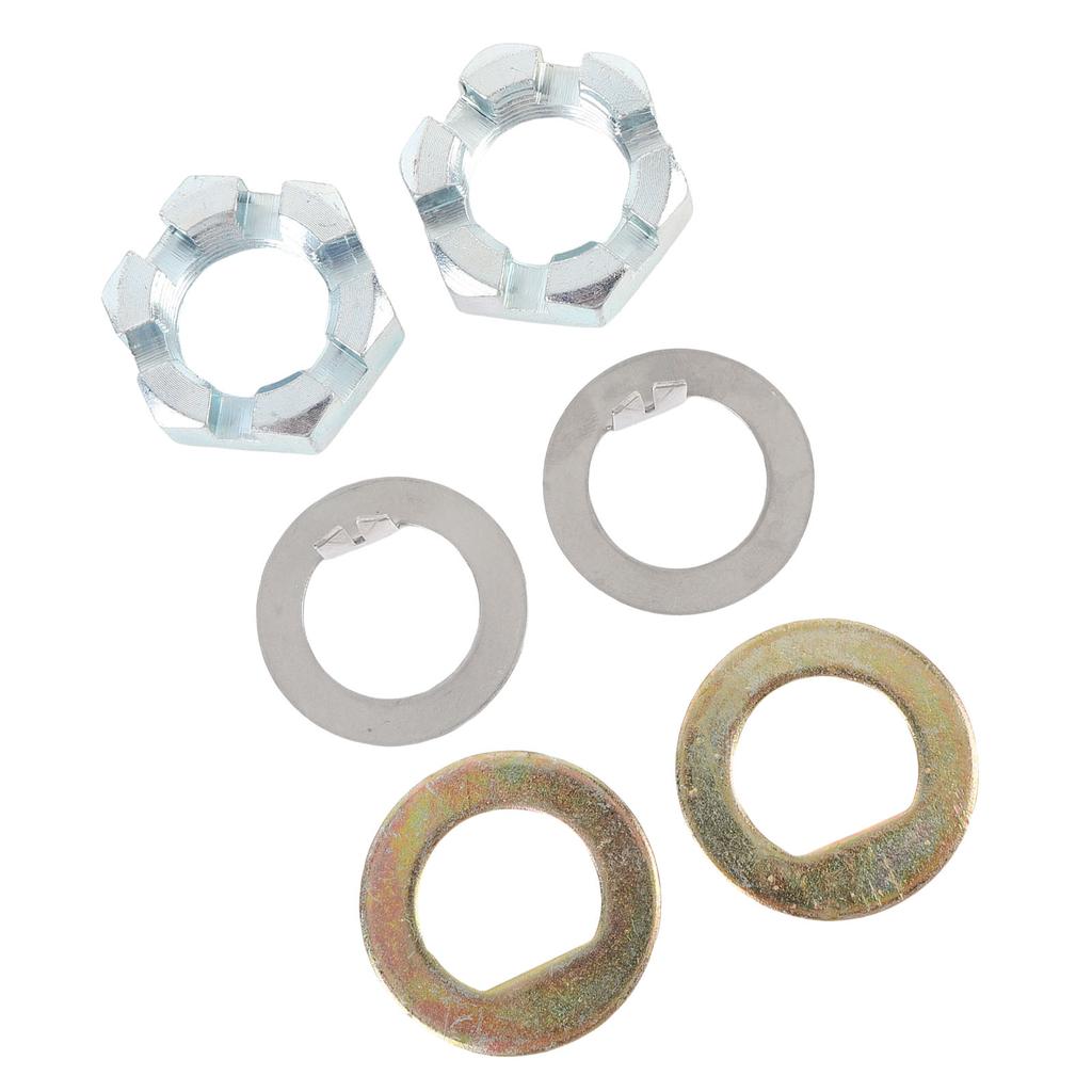 Spindle Nut and Washer Kit K7133500 Accurate Thread Excellent Sealing Replacement for EZ Lube Axles