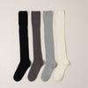 Autumn and Winter Knee-high Women's Socks with Fleece, Thickened Long Stockings, Knee Protection, Anti-slip, Slightly Pressurized High Stockings