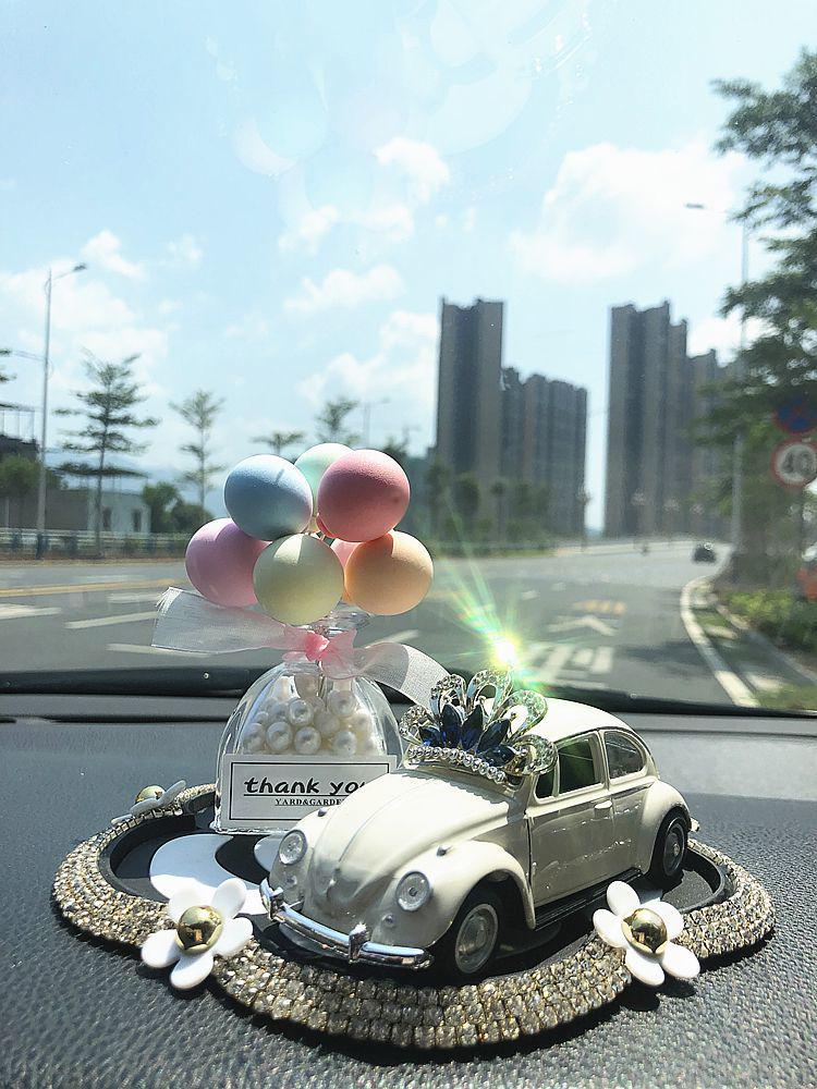 Elegant Car Interior Decor: Stylish Lady Dashboard Ornaments