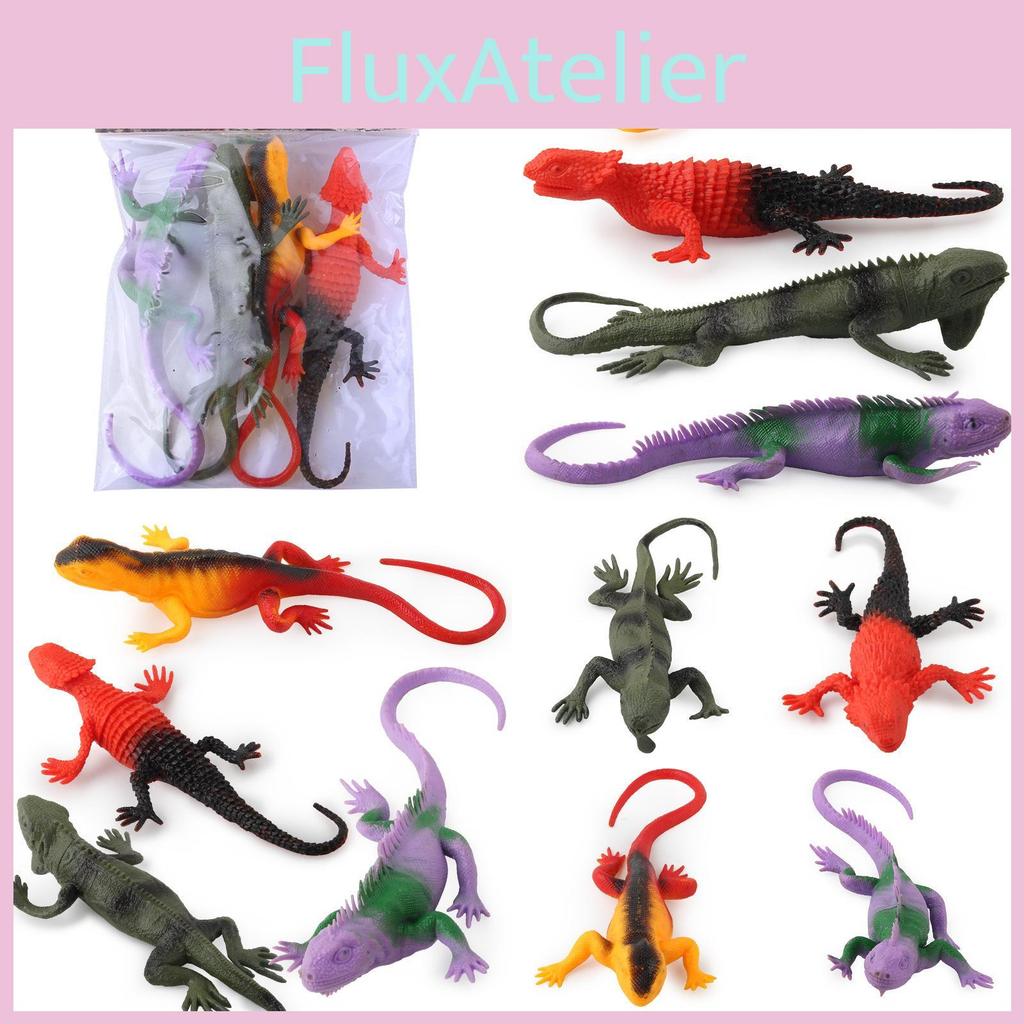 Realistic Pvc Chameleon Amphibian Reptile Model Toy For Kids With Unique Color Change Feature