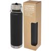 Sports Bottle, 750 Ml Insulated Vacuum Copper "Thor" Deep Black