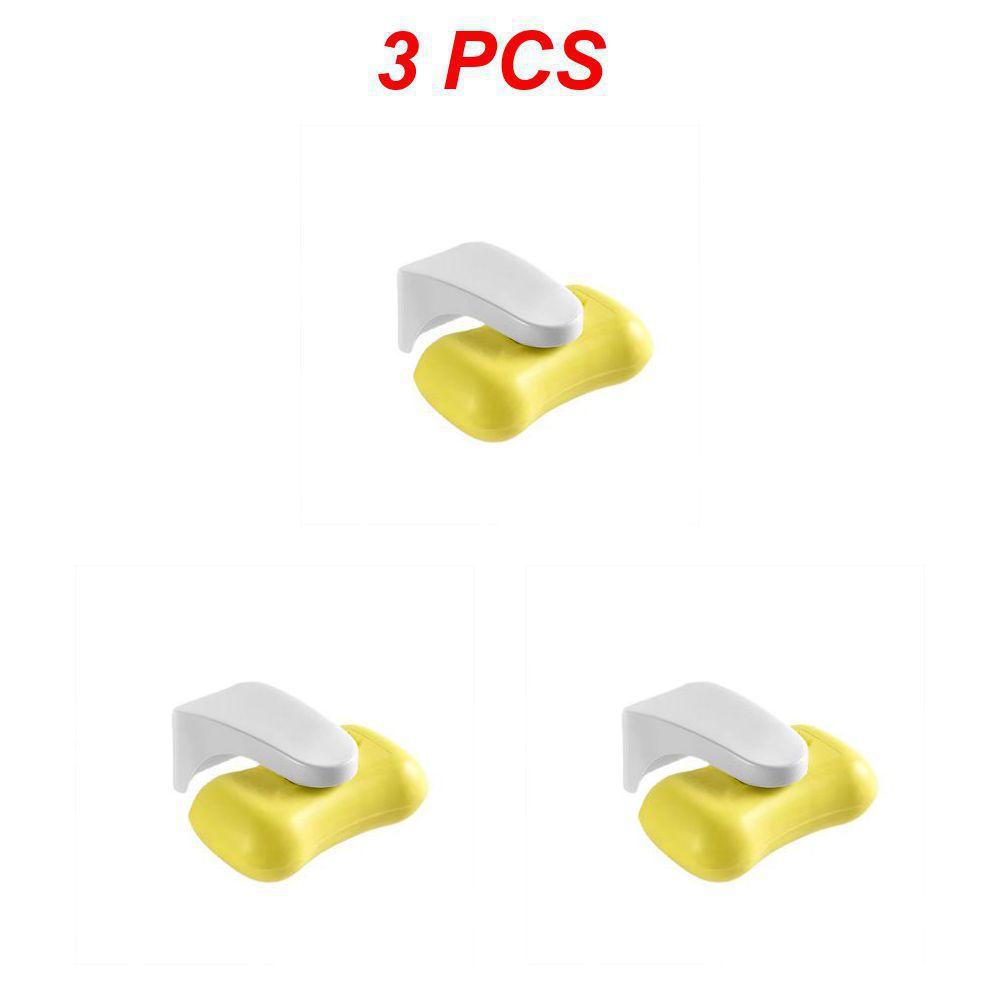 New Magnetic Soap Dish Container Dispenser Wall Attachment Adhesion Soap Holder Kitchen Household Bathroom Magnet High Quality