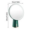 4K Silver Plated LED Makeup Mirror Touch Control Angle Friendly Design Vanity Mirror 3 Brightness Settings Adjustable