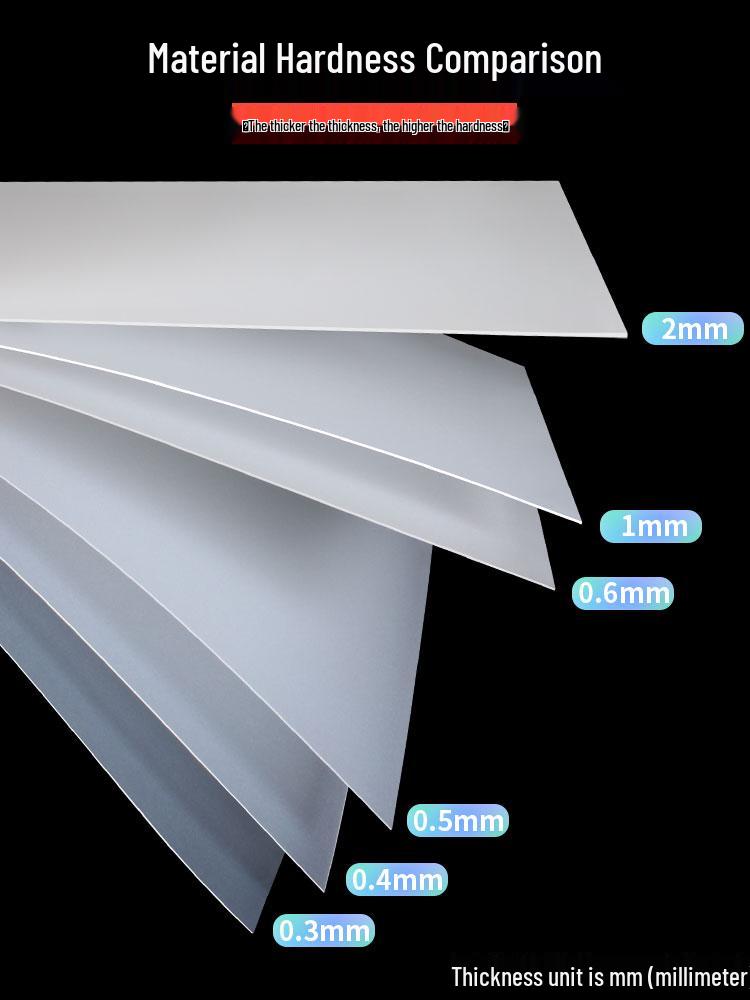 Frosted Semi-Transparent Cuttable Plastic Sheet Separator (PP/PVC/PET)