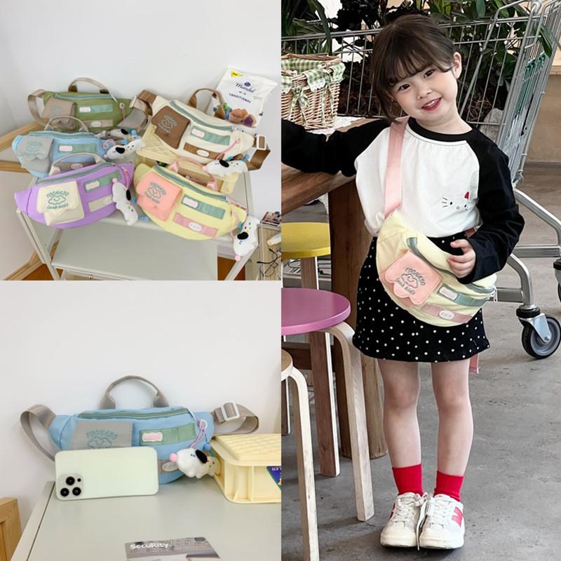 Adorable And Lightweight Nylon Crossbody Bag For Kids Stylish Shoulder Backpack