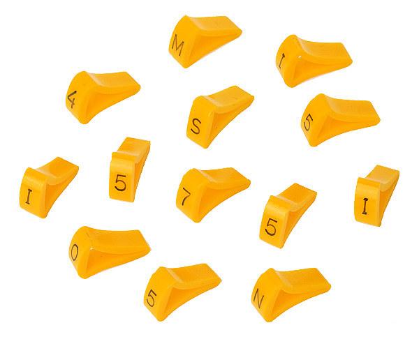 MZ-2 wire addressing marker, number "1" package = 250 pieces