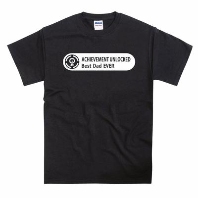 Xbox Achievement Unlocked - Best Dad Ever - Father's Day Birthday Gift T-Shirt