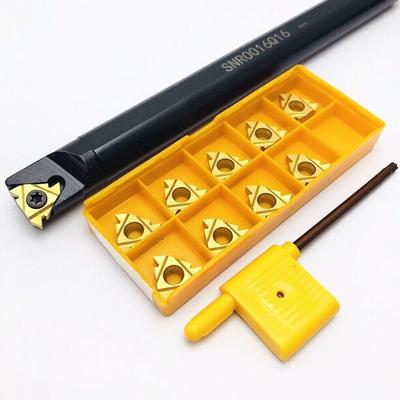 +10pcs 16IR AG60 Carbide Insert 16mm CNC Lathe SNR0016Q16