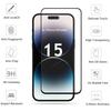 6in1 Glas Für iPhone 15 Pro Max Gehärtetes Glas Für iPhone 15 Pro Max Screen Protector Telefon Film Für iPhone 15 14 13 12 Pro Max