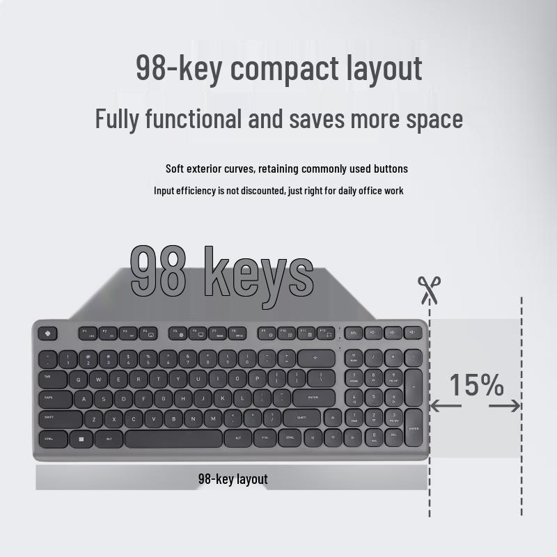 CHERRY BW2680 Wireless Quiet Keyboard and Mouse Combo