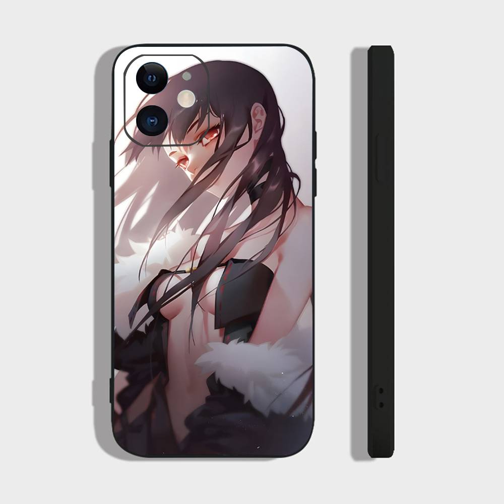 Consort Yu Animated Game Fate Grand Order Phone Case For IPhone 17 Air 16 15 14 13 Pro Max 11 12 Black Silicone Cover