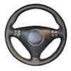 Steering Wheel Case Hand Stitched Microfiber Leather Car Steering Wheel Cover For Mercedes Benz C Slk Class W203 R171 2004-2008