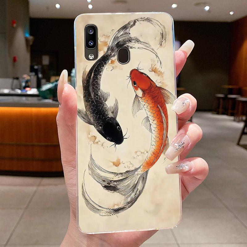 For Samsung Galaxy A40 A41 Phone Case Cute Cool Dragon Boys Girls Clear Back Cover For Samsung A 40 41 Soft TPU Silicone Fundas