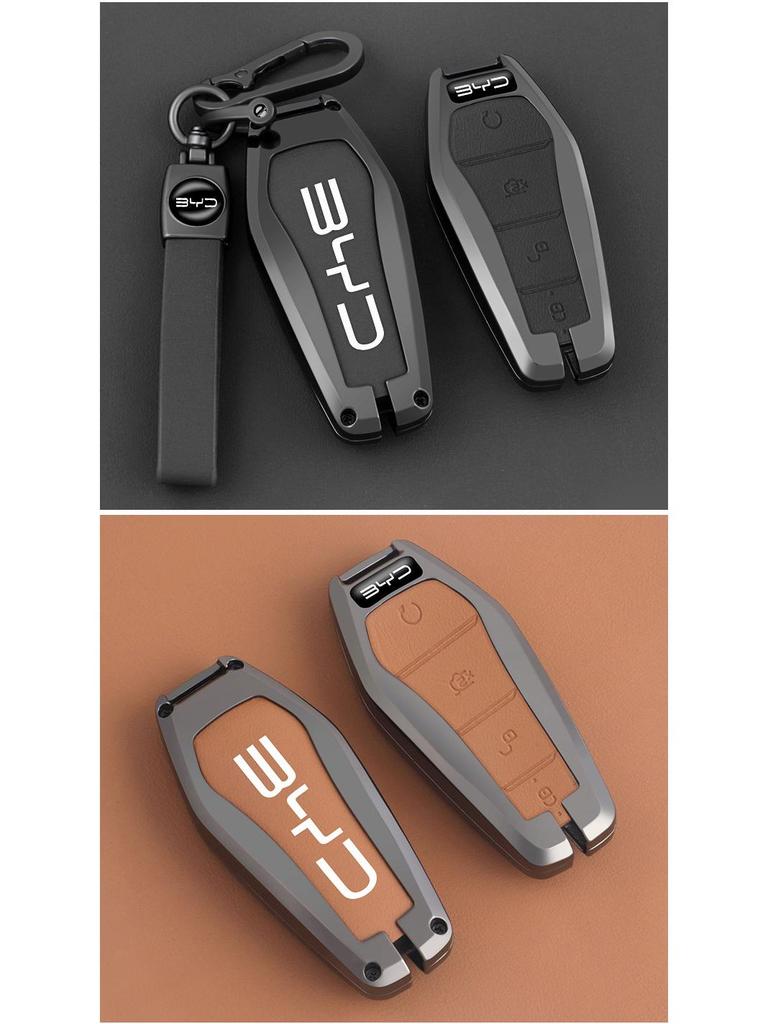 BYD Han Key Case: Metal Shell for Han DMI, Han EV, Qin, Yuan, Song PLUS, Tang
