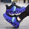 28-38 Children's Pink Leather Waterproof Rotation Buttons Sports Shoes Boys Basketball Sports Shoes Girl Sports Shoes