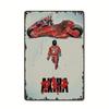 Vintage Metal Tin Poster Japanese Anime Classic Character Akira Metal Tin Signs Posters Plate Wall Decor for Bars Cafe Clubs